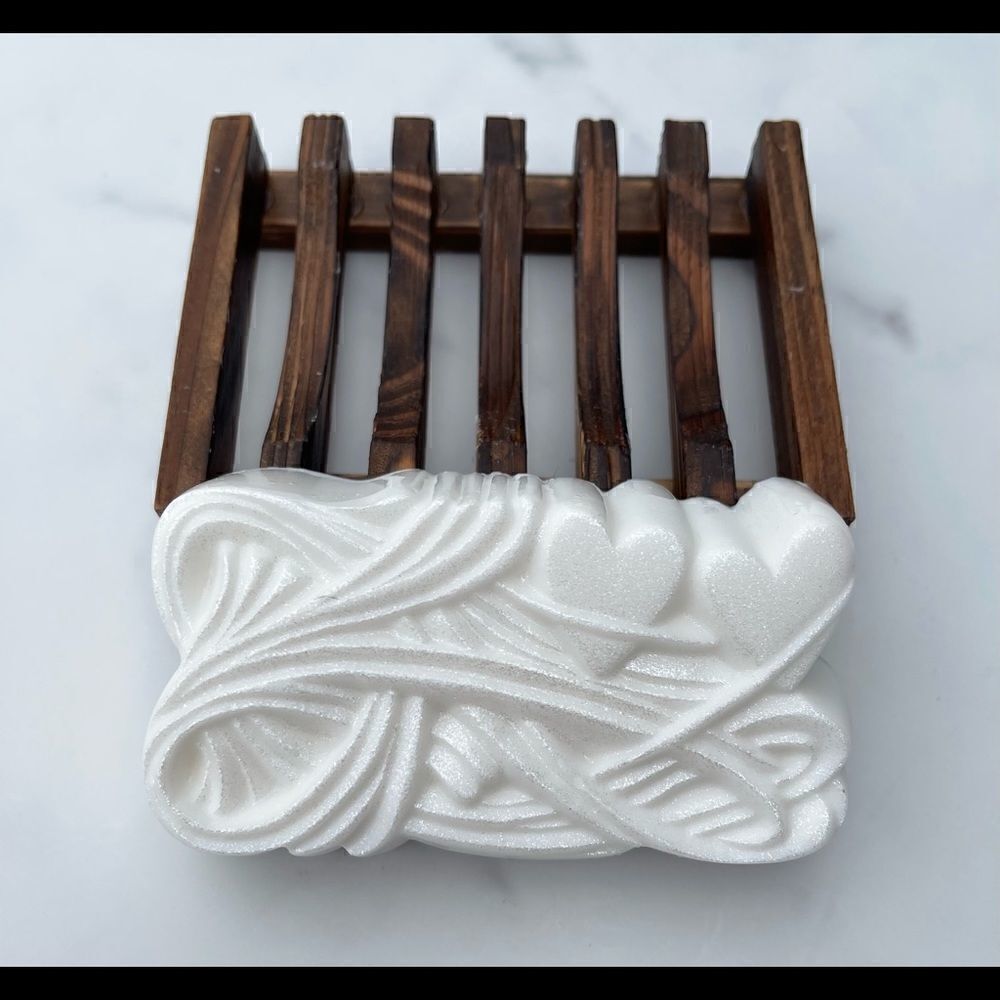 Forever ❤️ soap bars- Set of 3- Handmade natural Shea butter soap